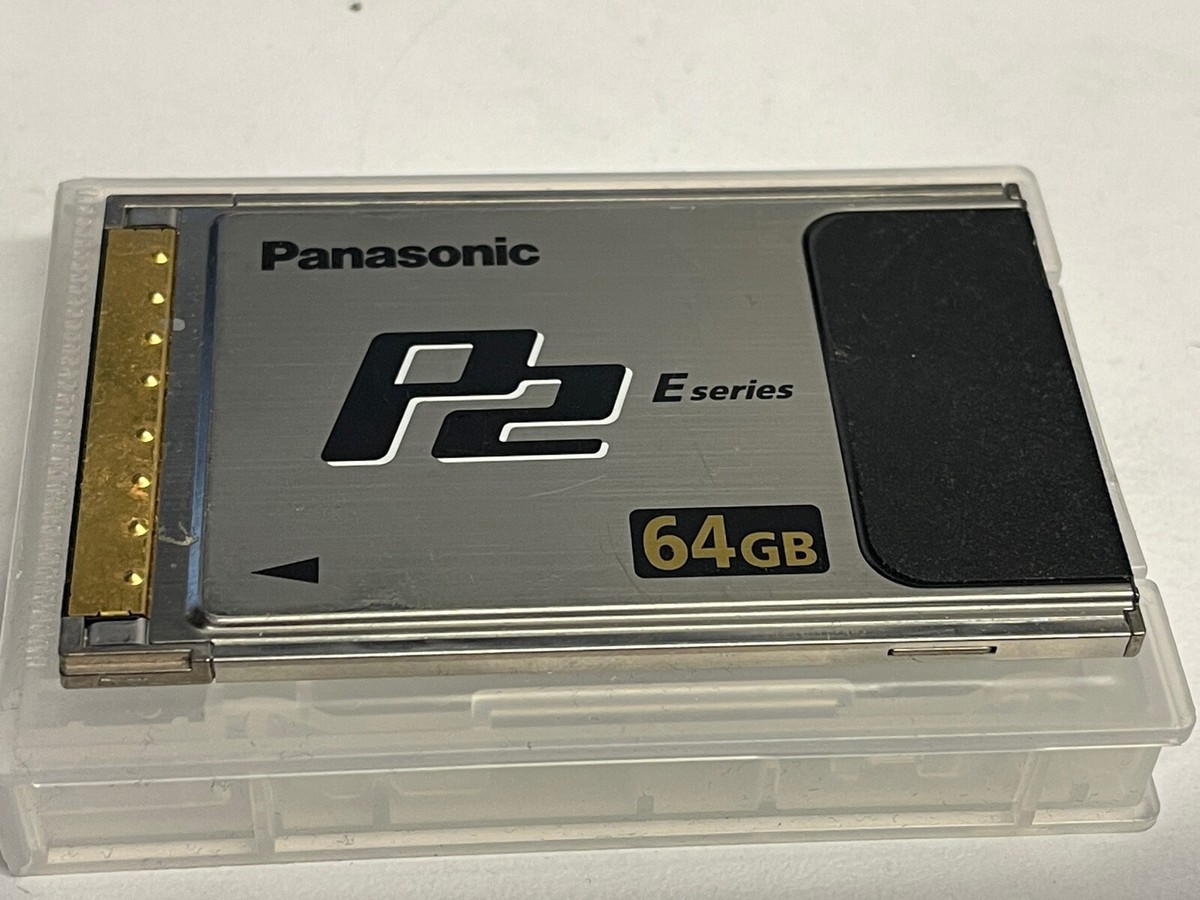 Panasonic AJ-P2E064XG P2 Memory Card 64GB E Series . Good