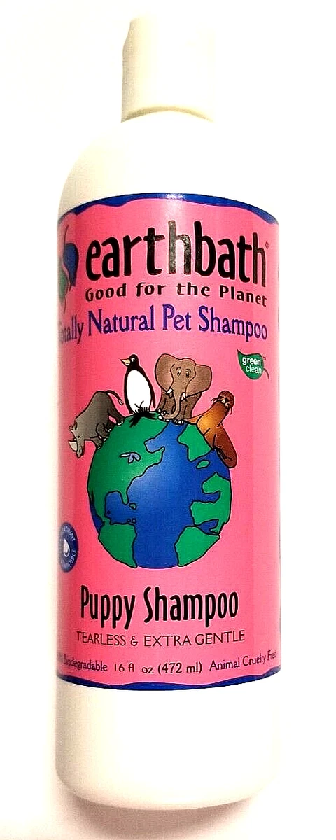 Earthbath Ultra Mild Puppy Shampoo 16 oz Natural Pet Care