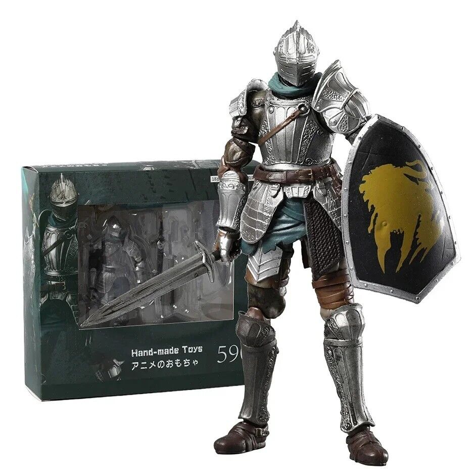 Demon's Souls Fluted Armor PS5 Figma NO.590 Action Figure Demon's Souls Fluted Armor PS5 Figma NO.590 Action Figure