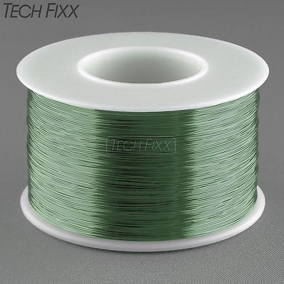 Magnet Wire 30 Gauge AWG Enameled Copper 1570 Feet Coil Winding 155°C Green