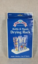 NOS Baby King Bottle & Nipple Drying Rack - Holds 6 Bottles Regent 2001 NEW 