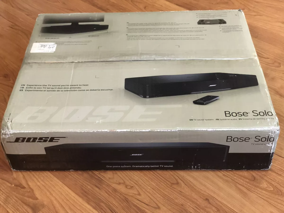 bose solo tv sound system With Remote 100% Working Order Guaranteed bose sound !