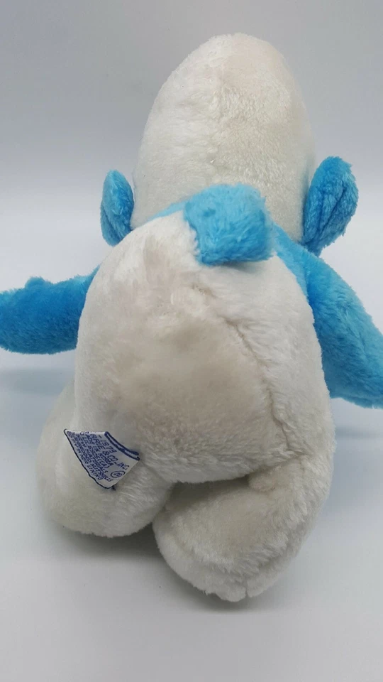 Peluche Pitufo Vintage 1979 Azul y Blanco 11" Relleno Peyo Wallace Berrie Schleich Foto 3 de 4