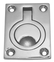 Einlassgriff Edelstahl A4 63X44Mm TüRgriff Polliert Lukenheber Bodenheber 8242