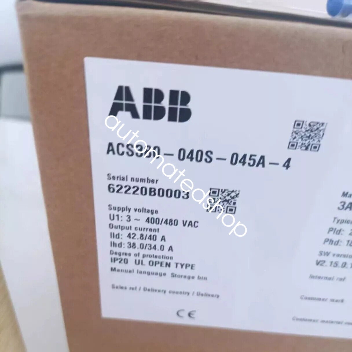 NEW New abb Inverter ACS380-040S-032A-4 by DHL or UPS