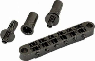 Gotoh Tun-O-Matic Bridge GE-103B-T schwarz