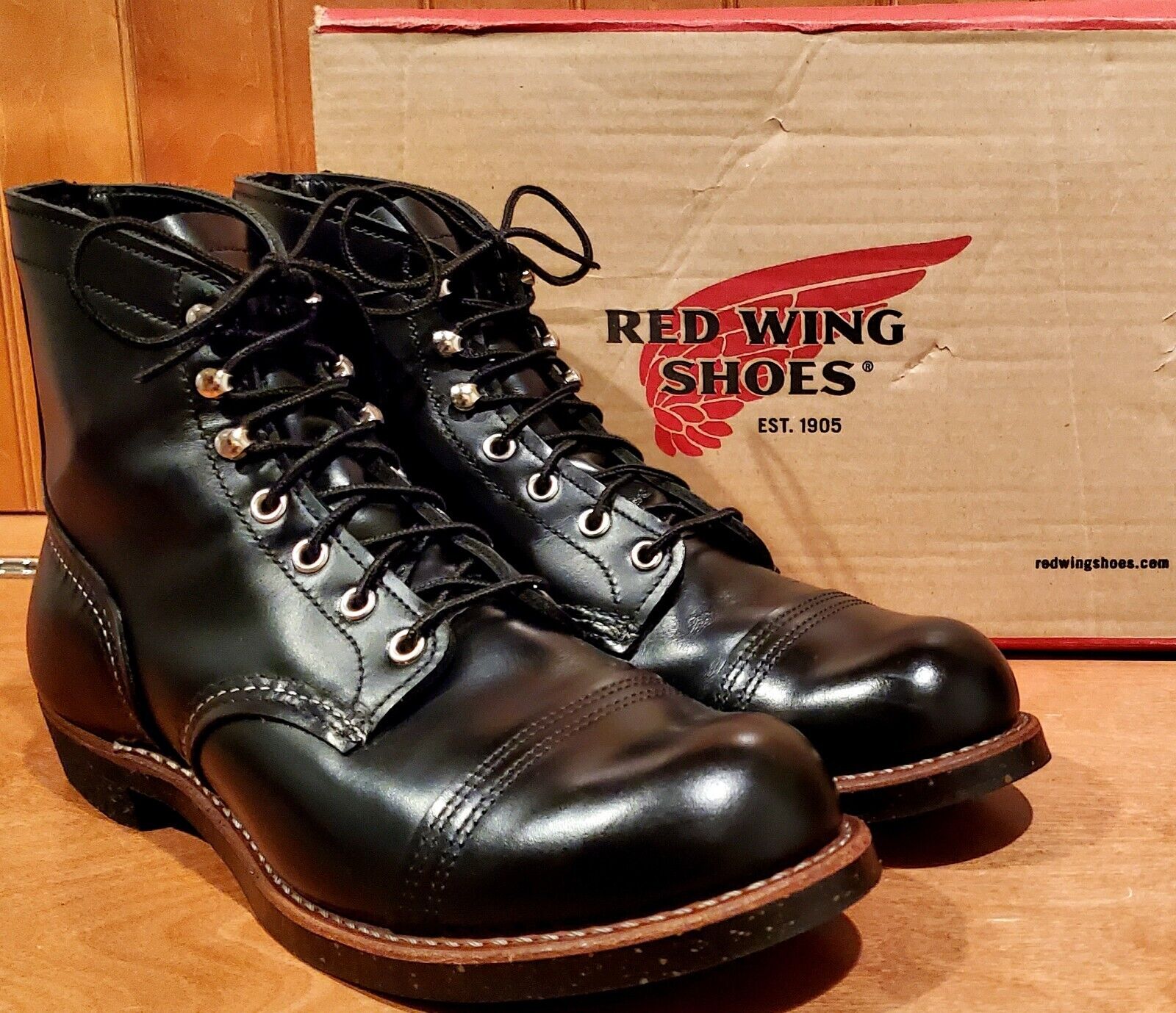 ledig stilling eksegese Ni Red Wing Heritage 8080 Black Chrome Iron Ranger Size 10D | eBay