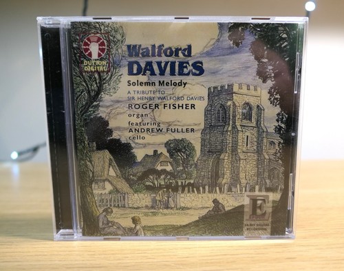 Walford Davies (composer) Autograph + CD Solemn Melody Dutton Signed - Picture 2 of 6