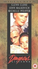 Dangerous Liaisons VHS  VHS Tape 