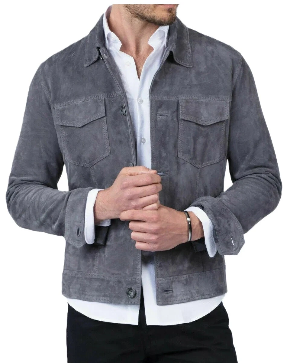 Chemise en daim pour hommes - France