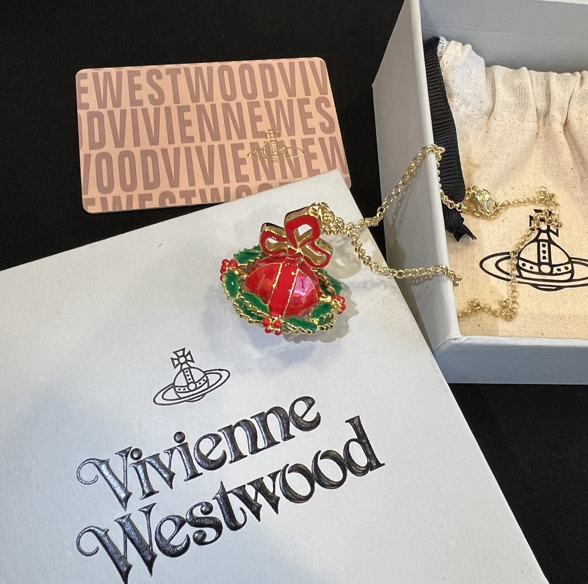 レア・絶版VW Christmas orb pendant 2018 Vivienne Westwood Discontinued Limited Edition Christmas Orb