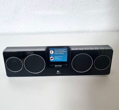 Logitech Pure-Fi Anywhere 2 Lautsprecher Dock-Station - Schwarz