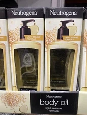 Neutrogena Moisturizing Body Oil, Light Sesame Formula, 32 fl. oz