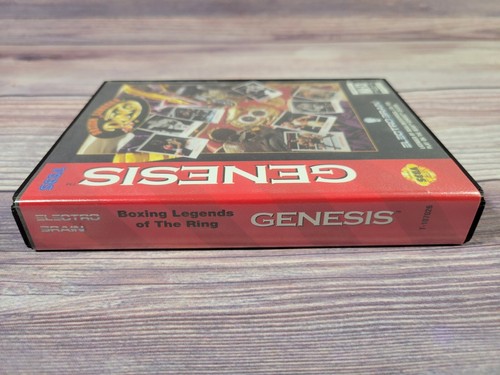 Boxing Legends The Ring (Sega Genesis, 1993) ESTUCHE VACÍO SOLO CAJA - ¡¡Sin juego!¡! - Imagen 7 de 11