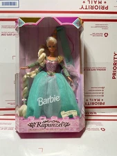 Barbie Rupunzel Fairy Tale Princess Long Hair Mattel 1994 NEW in Box