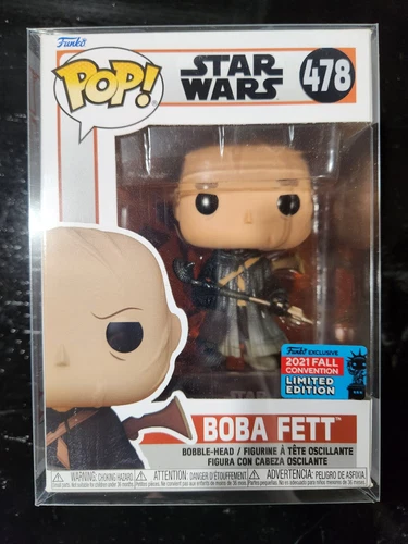 Funko Pop! Star Wars - Boba Fett - 2021 Fall Convention Limited Ed  #478 protect
