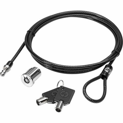 Kensignton Lock Kabel Sicherheitsschloss Diebstahlsicherung Computer Monitor PC HP AU656AA_