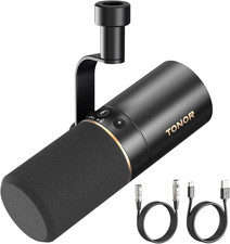 Microphone USB TONOR TD510 XLR Dynamique Cardioïde Podcast Gaming Streaming