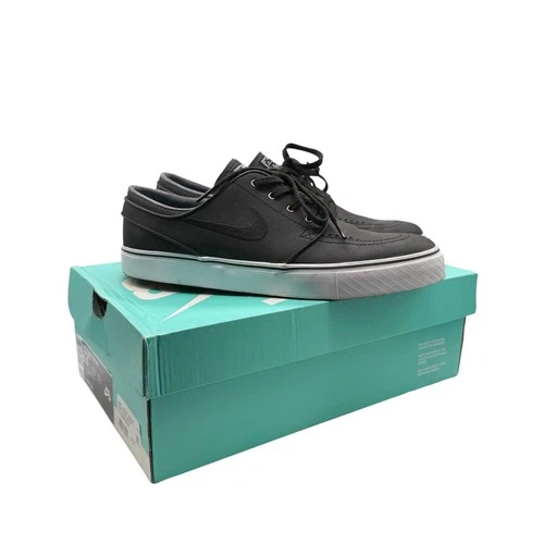 Nike Zoom Stefan Janoski L Shoes Black White Men's Size 9.5