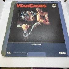 War Games, CBS Fox Video, Video Disc, CED RARE