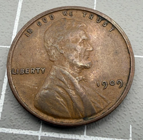1909 VDB Lincoln Wheat Cent Penny - Exact Coin as Shown - #3