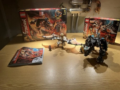 Lego Ninjago Konvolut Drache und Nashorn 71718 & 71719 Figuren