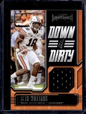 2021 Panini Chronicles Draft Picks #PB-SW Seth Williams Playbook Down and Dirty