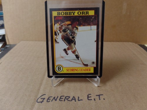 Scoring Leader card from 1991 Score Bobby Orr