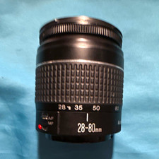 Canon EF 28-80mm f/3.5-5.6 II Zoom Lens Auto/Manual Focus 58mm Filter