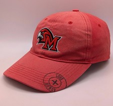 Vintage Miami RedHawks Faded Distressed Football Hat Cap Adjustable Strap Back