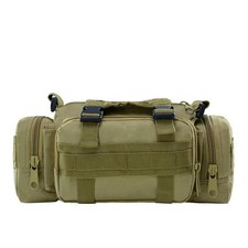 5L Tactical Shoulder Waist Pack Military Molle Camping Hiking Outdoor Pouch Bag