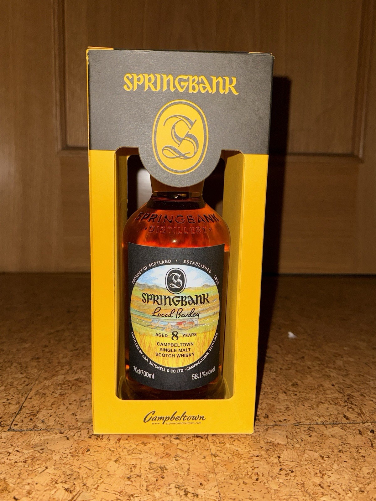 Springbank 8 Years Local Barley 58,1% 0.70