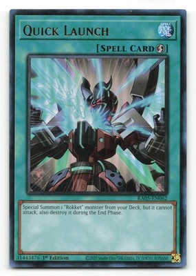 Quick Launch (RA05-EN062, Ultra Rare)