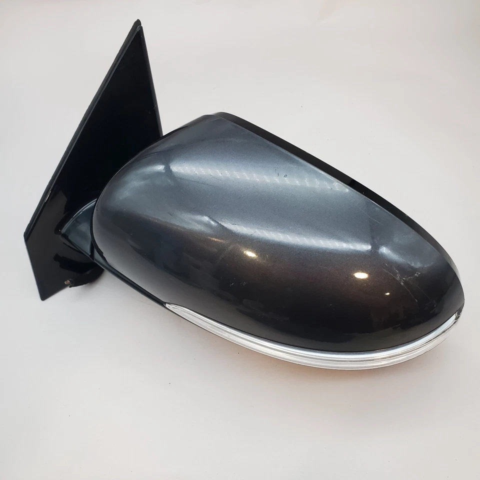 Espejo retrovisor lateral izquierdo Kia Sorento 2016-2020 puerta del conductor OEM gris Foto 2 de 4