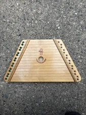 Vintage Russian Nepenenoyka 15-String String Wooden Lap Harp Musical Instrument