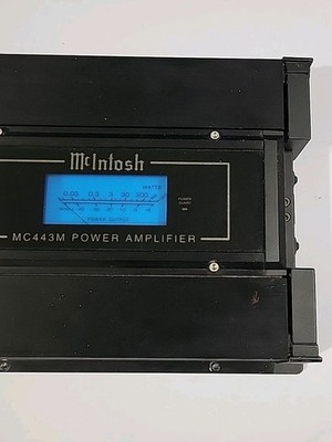 【希少】McIntosh MC443M パワーアンプ Mcintosh MC443M Power Amplifier Car | eBay