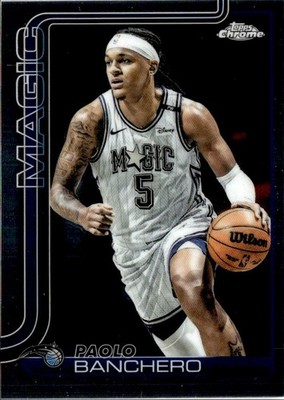 2025-26 Topps Chrome NBA Paolo Banchero Orlando Magic #140