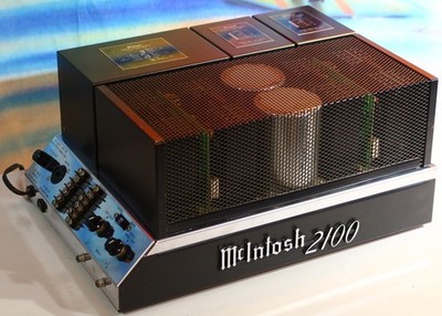 McIntosh MC 2100 stereo amplifier including original service and owner manuals