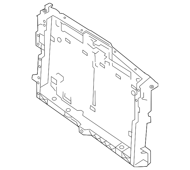 Genuine Nissan Radiator Support Panel 62500-5AA1B