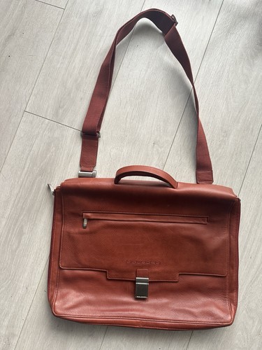 Piquadro briefcase leather bag - Picture 2 of 8
