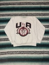 Vintage 90s University of Arkansas Razorbacks Crewneck Sweater, Size Large
