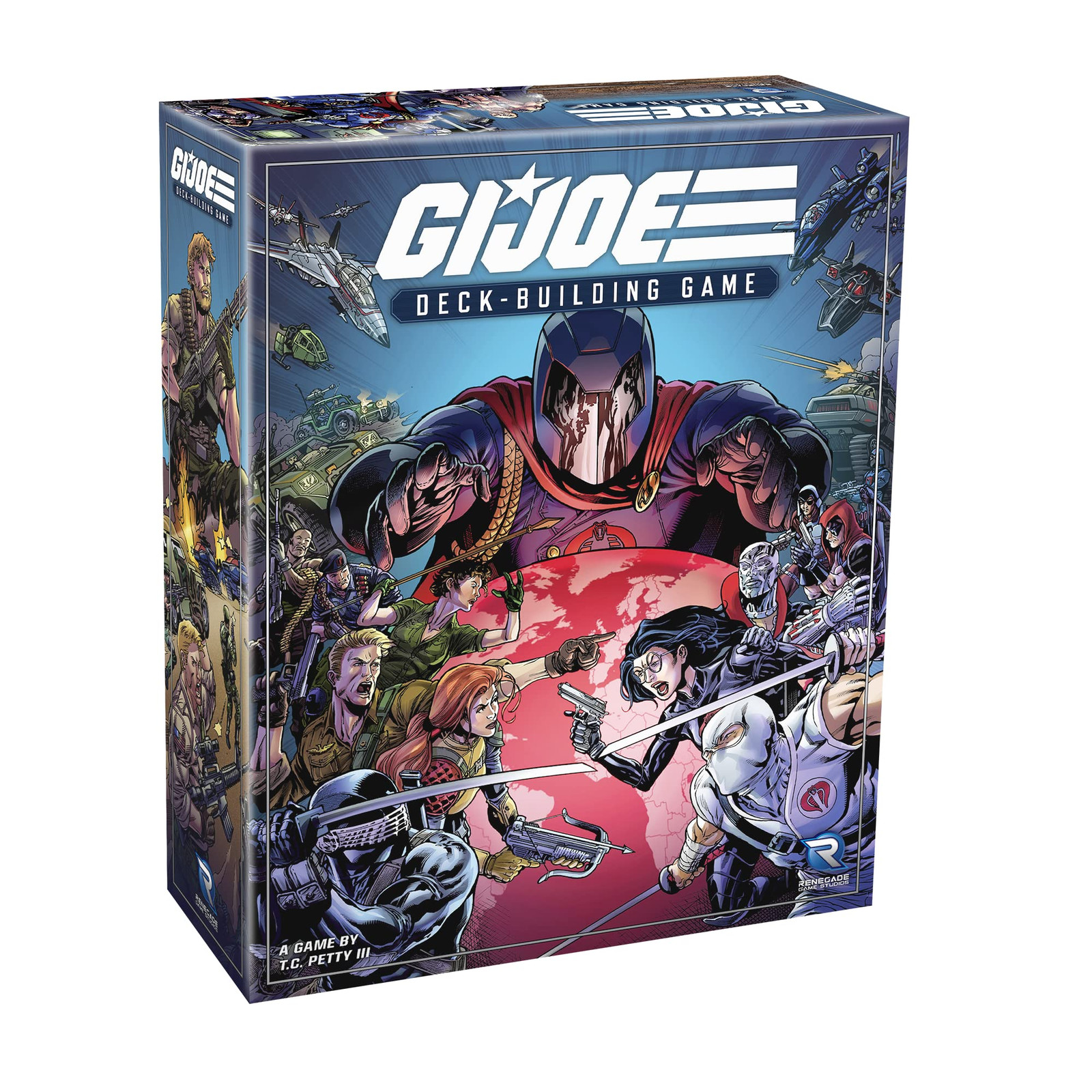 G.I. Joe Deck-Building Game for 1-4 Players, Ages 14+, Fully Cooperative