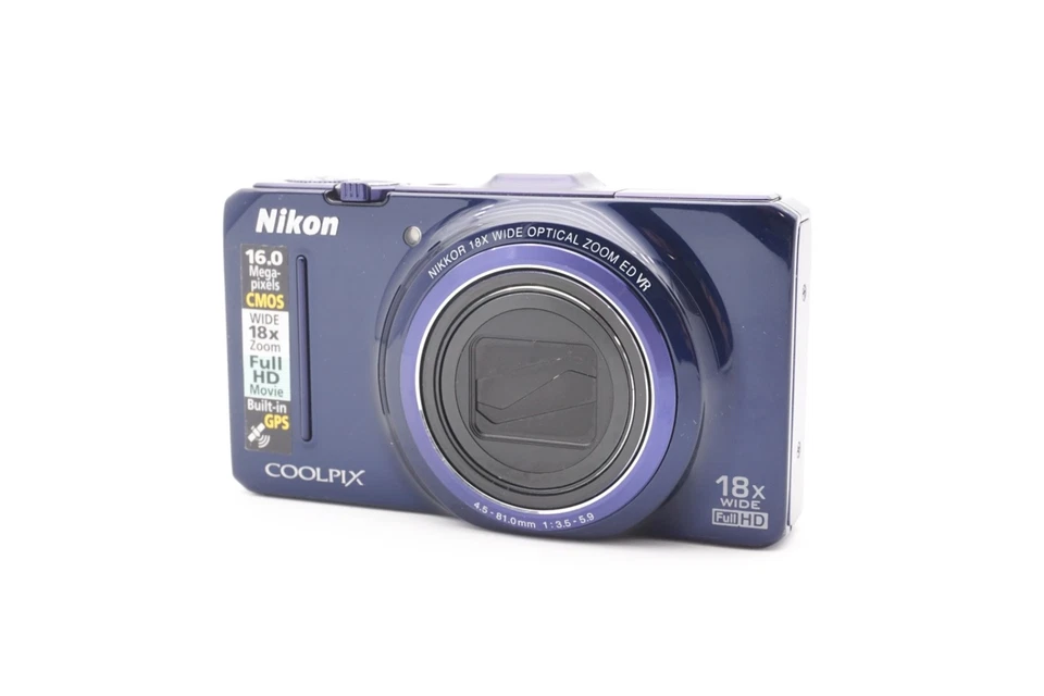Nikon Coolpix S9300 Digitalkamera Kamera Kompakt Reisekamera - Refurbished