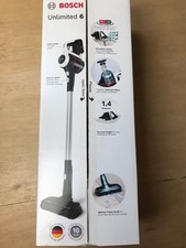 Image of Bosch BCS612GB Unlimited Series 6 Cordless Upright Stick Vacuum Cleaner - White