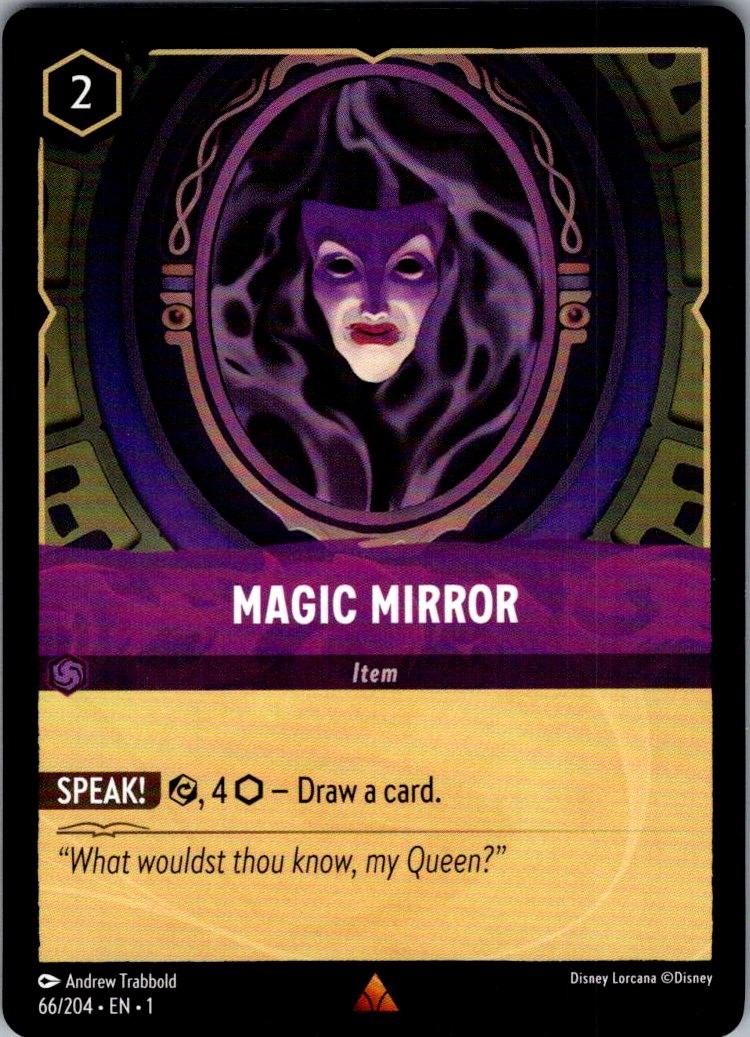 Magic Mirror The First Chapter 66/204 Rare Lorcana Near Mint