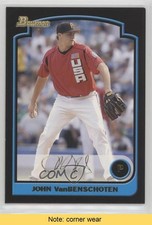 2003 Bowman Draft Gold John Van Benschoten John VanBenschoten #BDP163 READ m5x