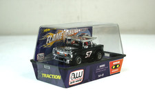 Auto World Xtraction Flamethrower Ford Baja Bronco Black HO Slot Car