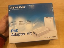 TP-Link TL-POE200 Power Over Ethernet Adapter Kit Unused In Original Packaging
