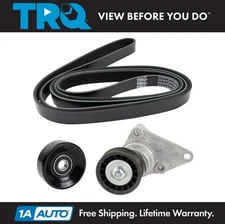 TRQ Belt Set Fits Avalanche Silverado Suburban Tahoe Sierra Yukon