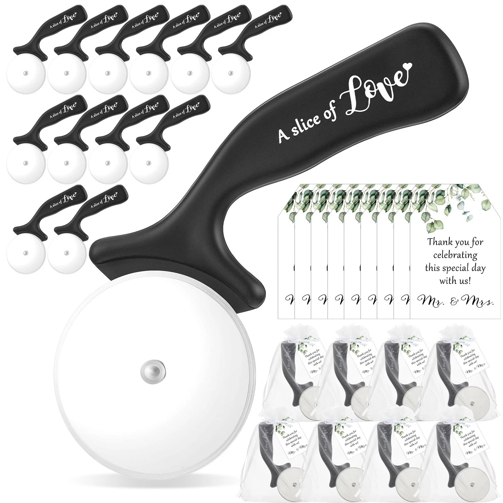 25 Set Wedding Party Favor for Guests Include a Slice of Love Stainless Steel...
Opens in a new wind